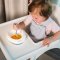 BABYONO Miska z przyssawką i łyżeczką różowa 230 ml 6m+