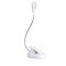 REER Weiße LED-Nachtlampe mit Clip
