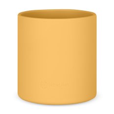 PETITE&MARS Silicone mug Take&Match Intense Ocher 6m+