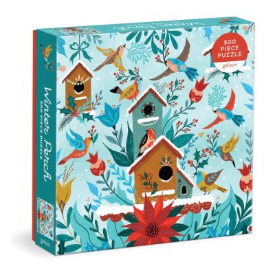 Puzzle Galison Winter Perch 500 elementów