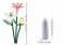 Sluban Flowers M38-B1101-07 Lilja i vas
