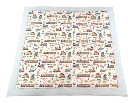 Igralna odejica Monkey Mum® - Vlakec