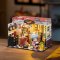 RoboTime Drewniane puzzle 3D Miniatura domku Garaż