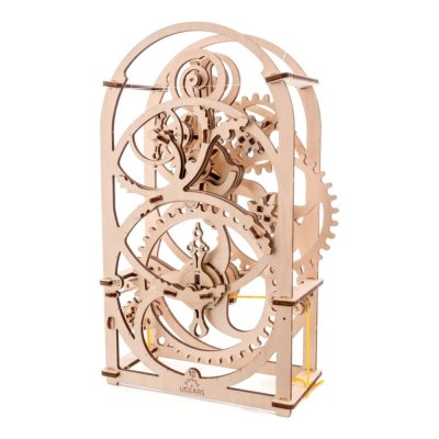Ugears 3D drewniane mechaniczne puzzle Mechanizm zegarowy