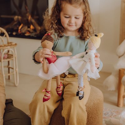 Doudou Jolijou Păpușă balerină Anais 35 cm