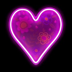 2Kids Toys LED NEON LIGHT lampka Serca