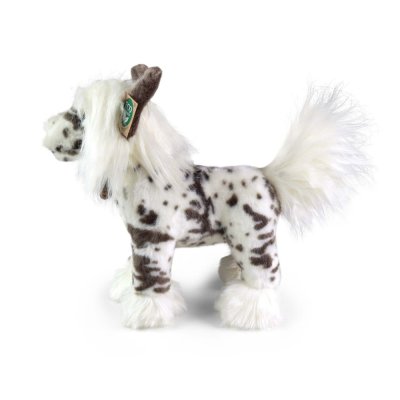Rappa Câine de pluș Chinezesc cu creastă în picioare 25 cm ECO-FRIENDLY