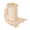 BELISIMA Kinderbettschutz Pure Cappucino 180x33 cm