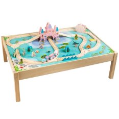 Bigjigs Rail Trenuleț de masă lumea marină