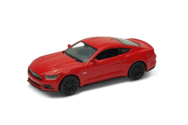 Welly Ford Mustang GT (2015) model 1:34 czerwony
