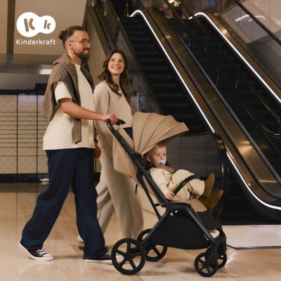 KINDERKRAFT Cărucior sport Loom Black