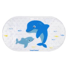 CANPOL BABIES Antypoślizgowa mata do kąpieli Love&Sea blue