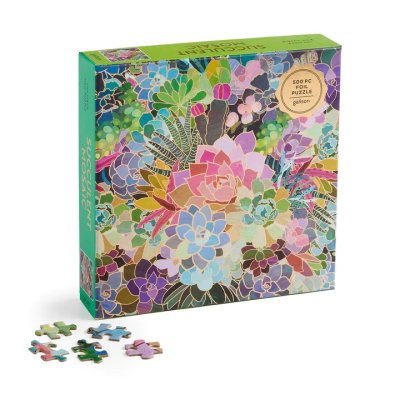 Galison Puzzle Mozaik iz sukulentov 500 kosov