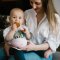 BABYONO Silikonnapf mit Saugnapf – rosa ab 6 Monaten