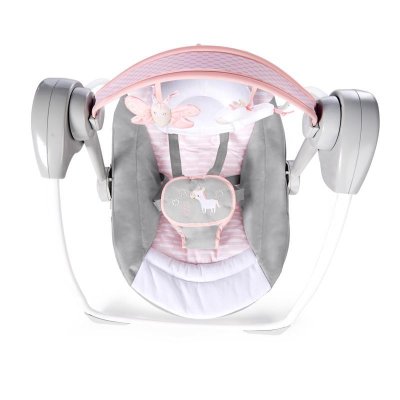 INGENUITY Schaukel mit Melodie Flora the Unicorn™ 0m+ bis 9 kg