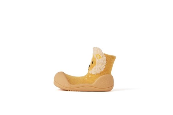 ATTIPAS Botičky Zootopia Lion A22ZO Yellow XL vel.22,5, 126-135 mm