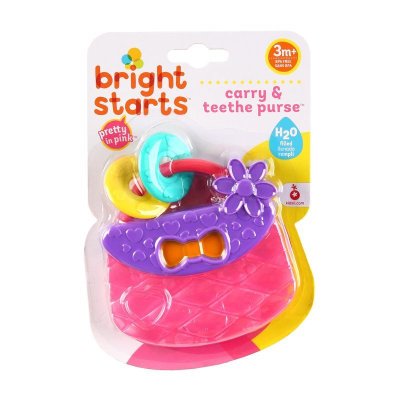 BRIGHT STARTS Teether Purse, 3m+