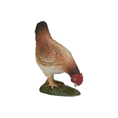 Mojo Poulet en train de se nourrir