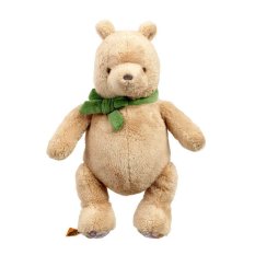 Rainbow Plush Winnie the Pooh with Green Bow 22 cm