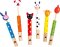 small foot Fluier din lemn pentru copii Animale 6 buc