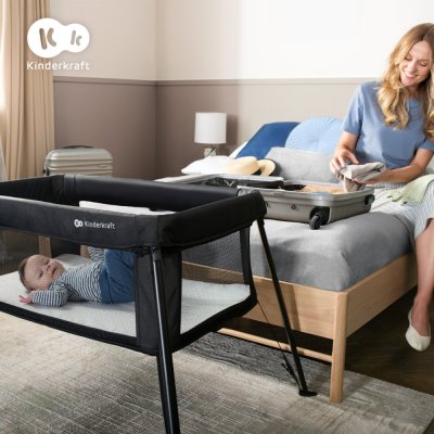 KINDERKRAFT Reisebett Cami Black