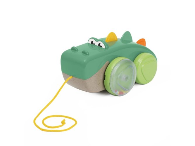CHICCO Brinquedo de puxar Crocodilo Eco+ 12m+