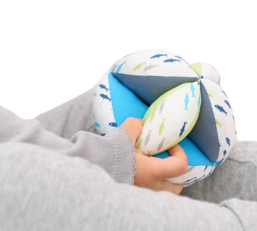 MyMoo μπάλα Busy cube για λεπτές κινητικές δεξιότητες - ψαράκια