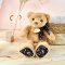 Doudou Histoire d'Ours Ami en peluche ours brun clair 25 cm