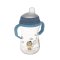 CANPOL BABIES Kubek silikonowy do picia FirstCup Bonjour Paris 250ml niebieski
