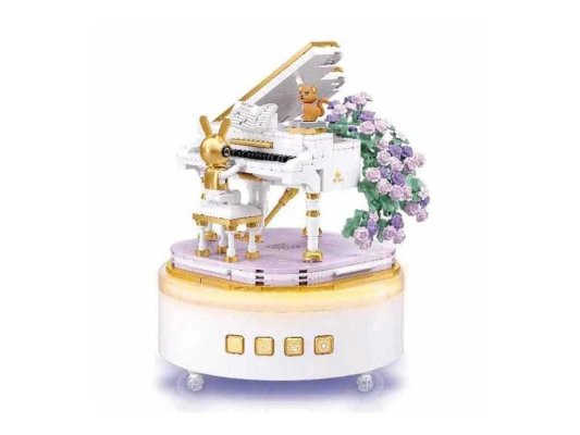 Sluban Pleyerid M38-P8013 Boîte à Musique Piano Sonate d'amour