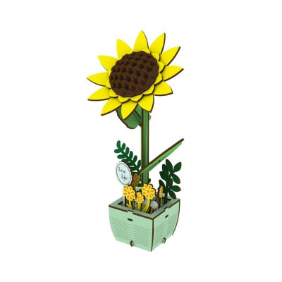 2Kids Toys Holzpuzzle Sonnenblume