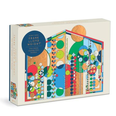 Galison Puzzle Découpé en Forme d'Oeuvre Murale en Aluminium, 750 Pièces