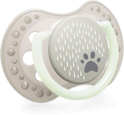 Schnuller Silikon symmetrisch dynamisch Buddy Bear 0-3m 2 Stk
