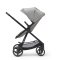 KINDERKRAFT Kinderwagen kombiniert 3 in 1 Newly Moonlight Grey + Mink PRO