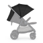 PETITE&MARS Auvent pour poussette Airwalk Perfect Noir