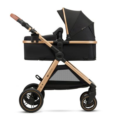 KINDERKRAFT Kombikinderwagen 3in1 Esme Pure Black