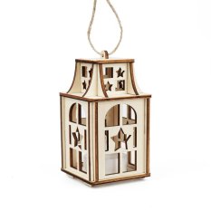 Magia del legno Lanterna con stelle