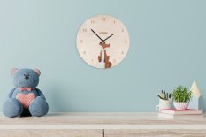BeWooden Ceas din lemn Fox Clock