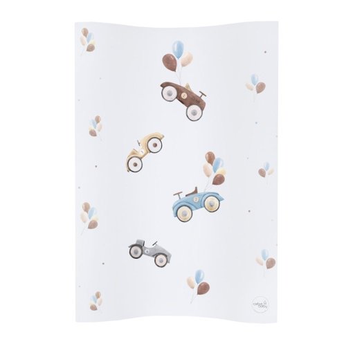 CEBA Changing pad 2-cornered soft COZY (50x70) Retro Cars