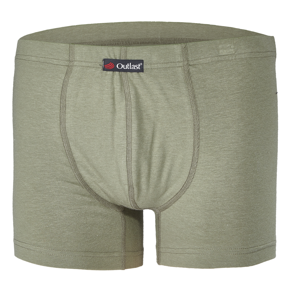 Boxer para hombre fino con costura plana Outlast® - caqui XXL