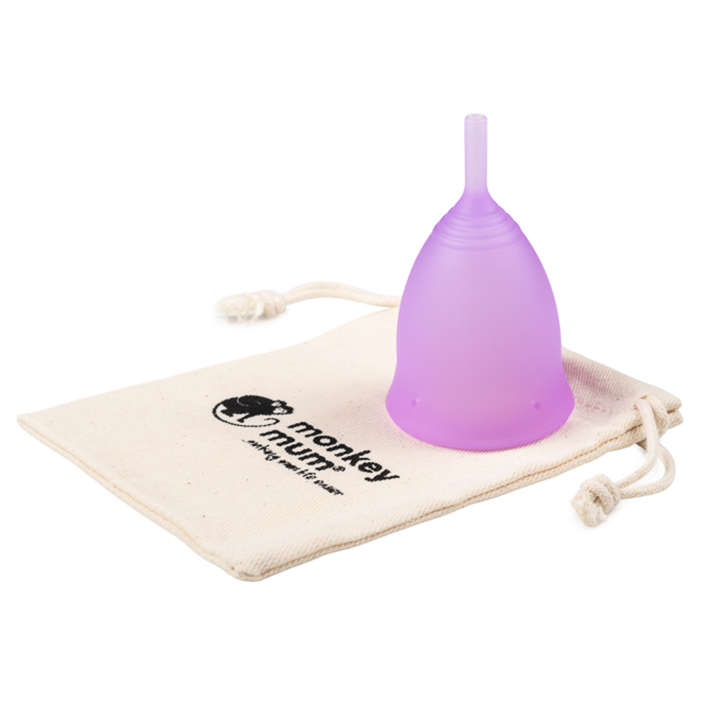 Monkey Mum® Menstrual Cup - Gentle Lily - L Light Pink,Monkey Mum® Menstrual Cup - Gentle Lily - L Light Pink