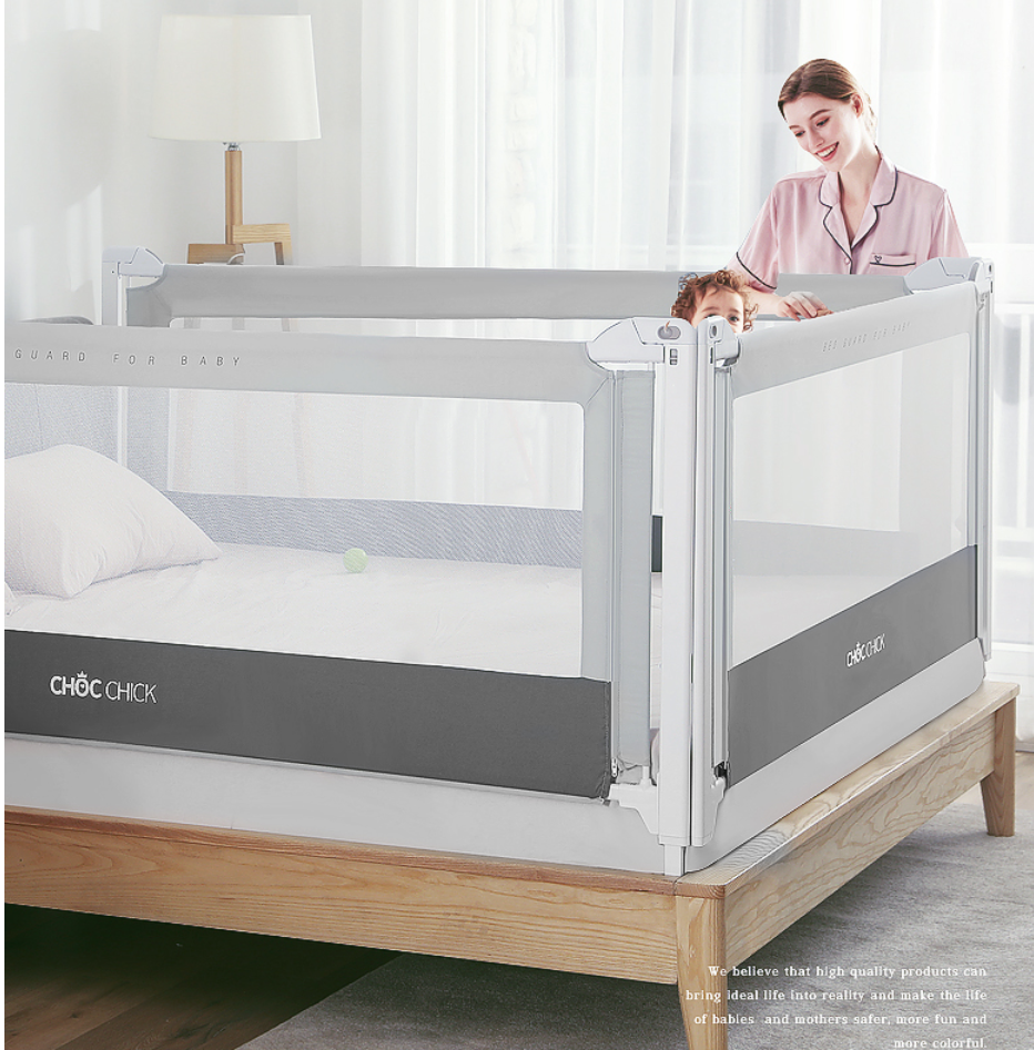 Monkey Mum® Bed Rail Popular - 150 Cm - Light Grey - CLEARANCE SALE,Monkey Mum® Bed Rail Popular - 150 Cm - Light Grey - CLEARANCE SALE