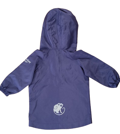 Monkey Mum® Chaqueta De Nilón Con Mangas Raglán - Morado Oscuro 74/80