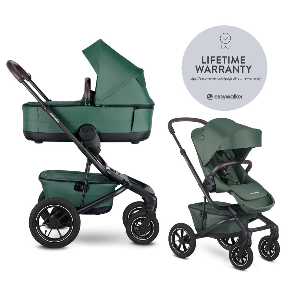 EASYWALKER Passeggino Combinato Jimmey 2in1 Pine Green LITE AIR