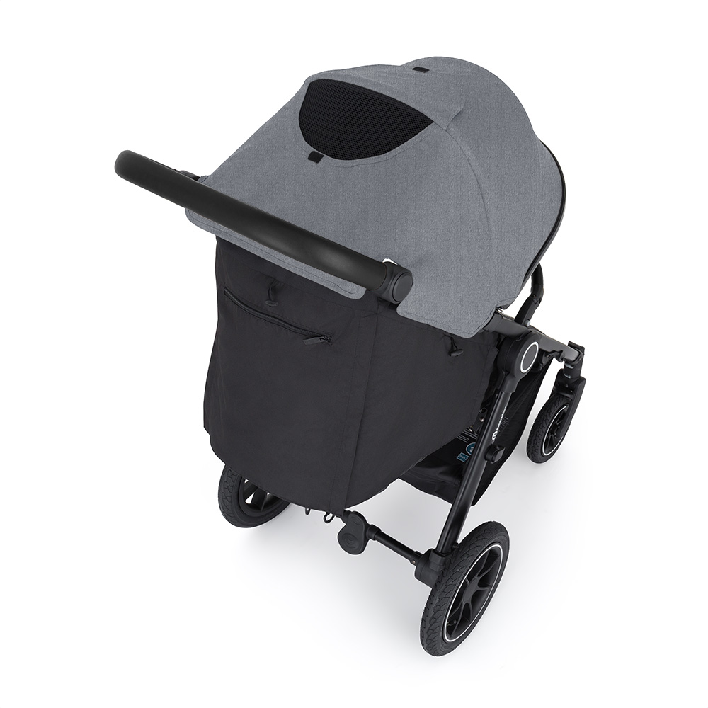 Wózek sportowy PETITE&MARS Street2 Air Black Ultimate Grey + torba PETITE&MARS Jibot GRATIS - obrazek 6