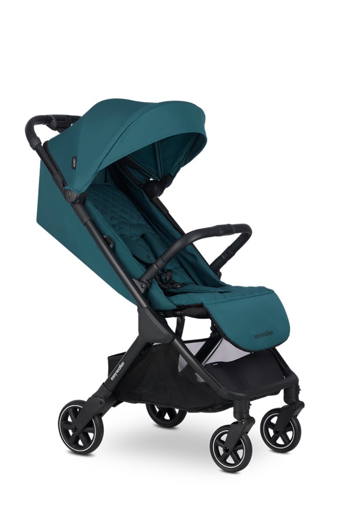 EASYWALKER Sportvagn Jackey Teal Green + PETITE&MARS Väska Jibot GRATIS