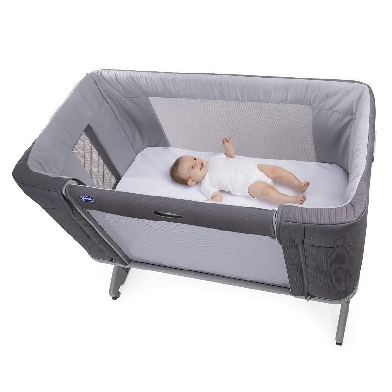 Letto CHICCO Next2Me Forever - Grigio Luna