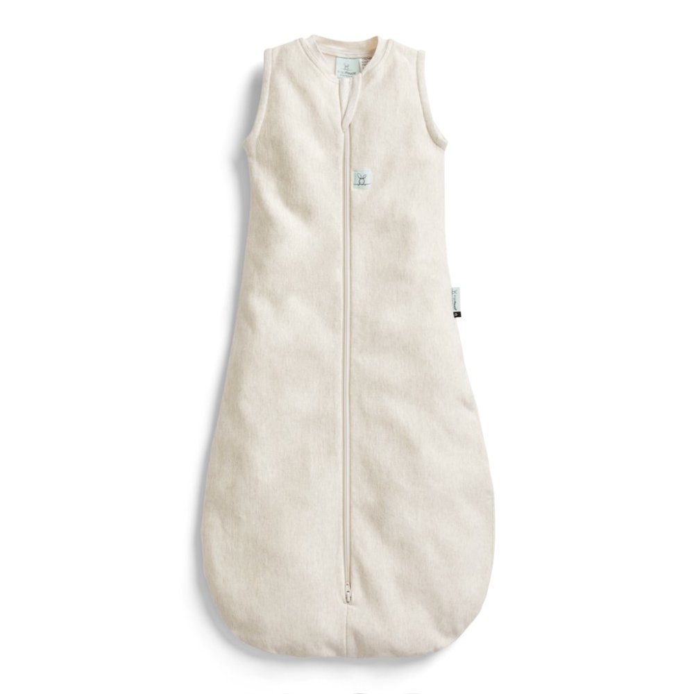 ERGOPOUCH Pytel Na Spaní Organická Bavlna Jersey Oatmeal Marle 3-12 M, 6-10 Kg, 0,2 Tog