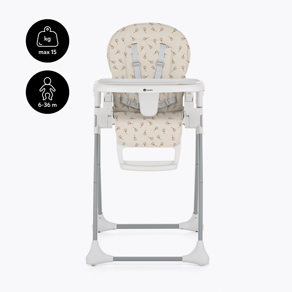 PETITE&MARS Matstol Gusto Komplett Pastellbeige