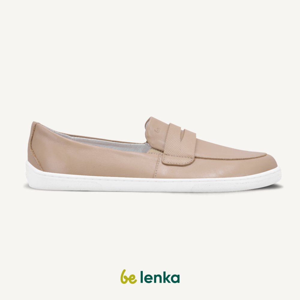 Barefoot Mokasíny Be Lenka Buena - Latte Brown 36 Brown